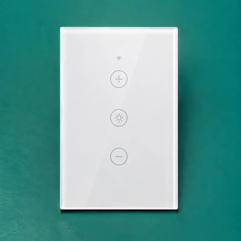 Next-gen Matter-native smart dimmer switch with proportional phase-cut Triac dimming, 4kV surge protection, engineered for ETL standards by Shenzhen Kaiming Technology Co., Ltd.